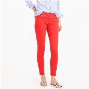NEW J. Crew Toothpick Ankle Skinny Jeans